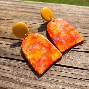 Sunburst Handmade Earrings